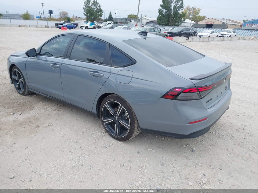 Vin: 1hgcy2f57ta030228, lot: 46853538, honda accord hybrid sport 20263