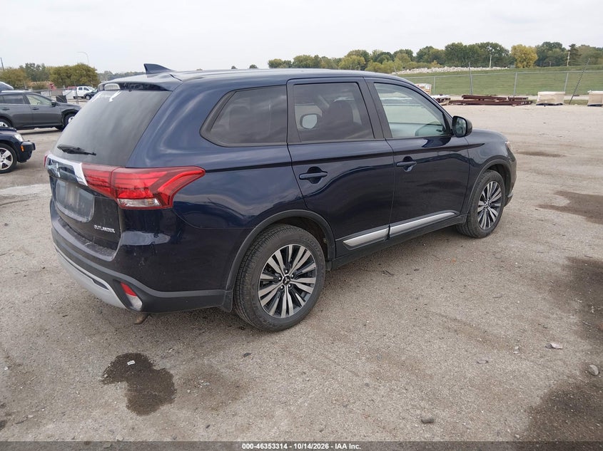 Vin: ja4ad2a36kz022963, lot: 46853580, mitsubishi outlander es 20194