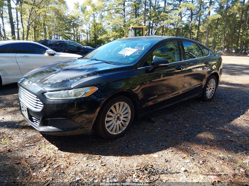 Vin: 3fa6p0luxer357607, lot: 46853585, ford fusion hybrid se 20142