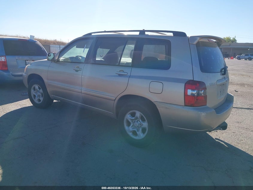 TOYOTA HIGHLANDER 2005 VIN JTEGD21AX50112586