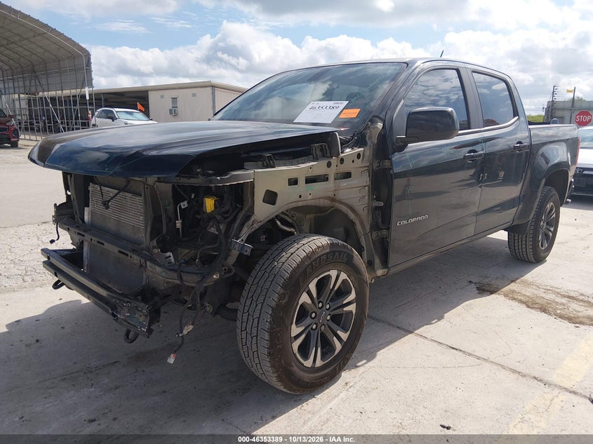 Vin: 1gcgtdenxn1183684, lot: 46853655, chevrolet colorado 4wd  short box z71 20222