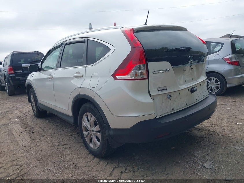 Vin: 5j6rm4h70el063488, lot: 46853691, honda cr-v ex-l 20143