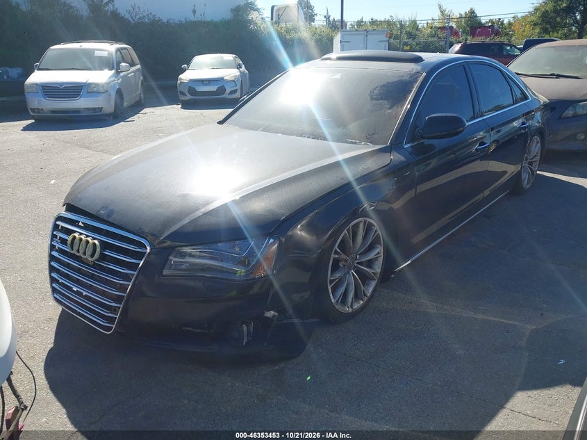 AUDI A8 2011 VIN WAUAVAFD5BN022388