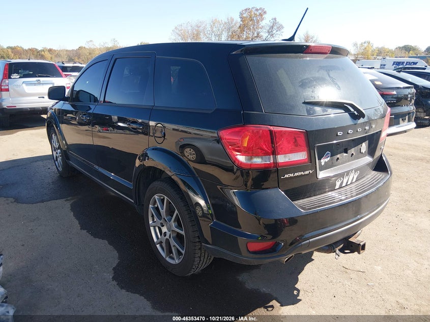 Vin: 3c4pdceg3ft632724, lot: 46853736, dodge journey r/t 20153