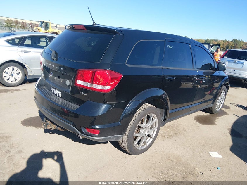 Vin: 3c4pdceg3ft632724, lot: 46853736, dodge journey r/t 20154
