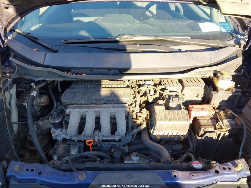HONDA FIT 2012 VIN JHMGE8H36CC026634