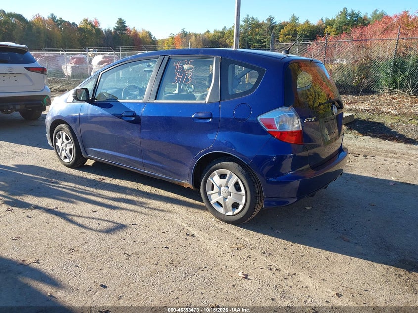 HONDA FIT 2012 VIN JHMGE8H36CC026634