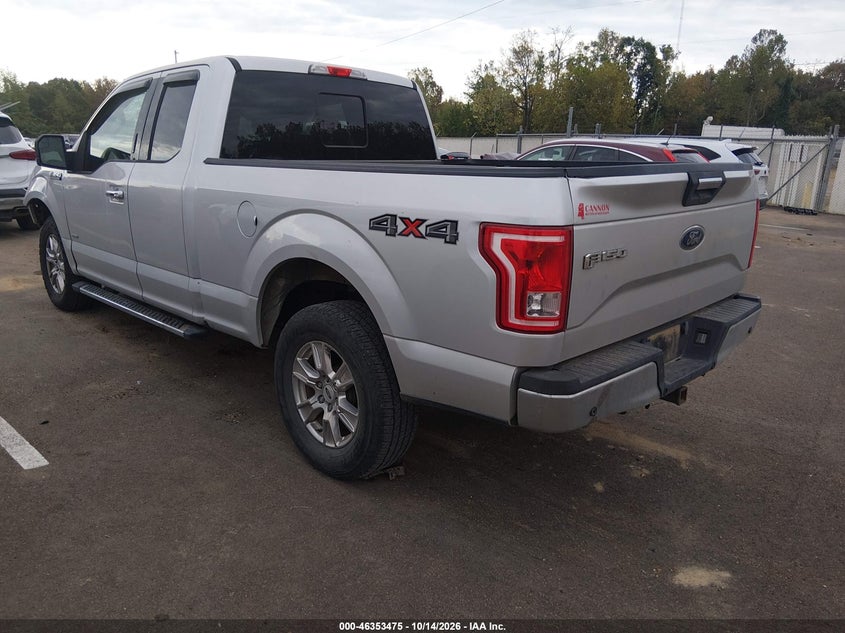 Vin: 1ftfx1eg4gkd99253, lot: 46853741, ford f-150 xlt 20163