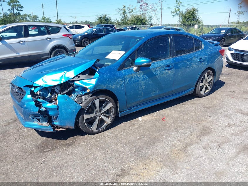 2018 Subaru Impreza 2.0I Sport, Left Front, IAAI, VIN 4S3GKAM6XJ3615314 — photo 2