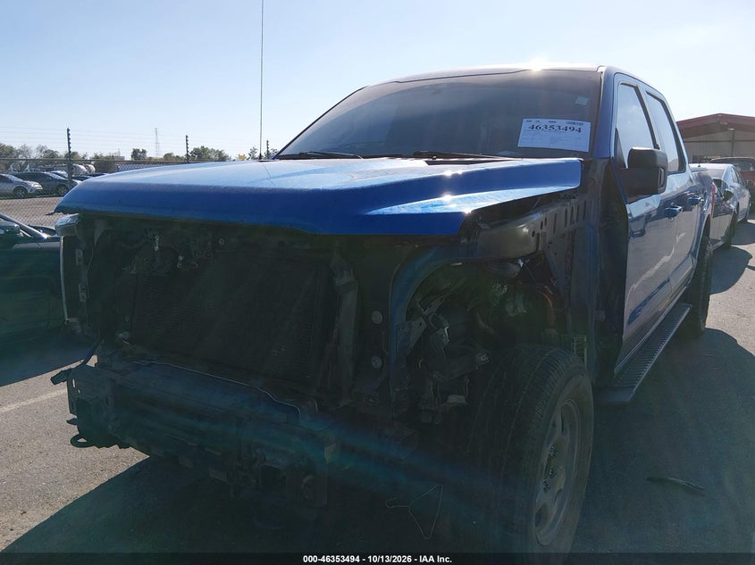 Vin: 1ftfw1e8xmkd93481, lot: 46853760, ford f-150 xlt 20212