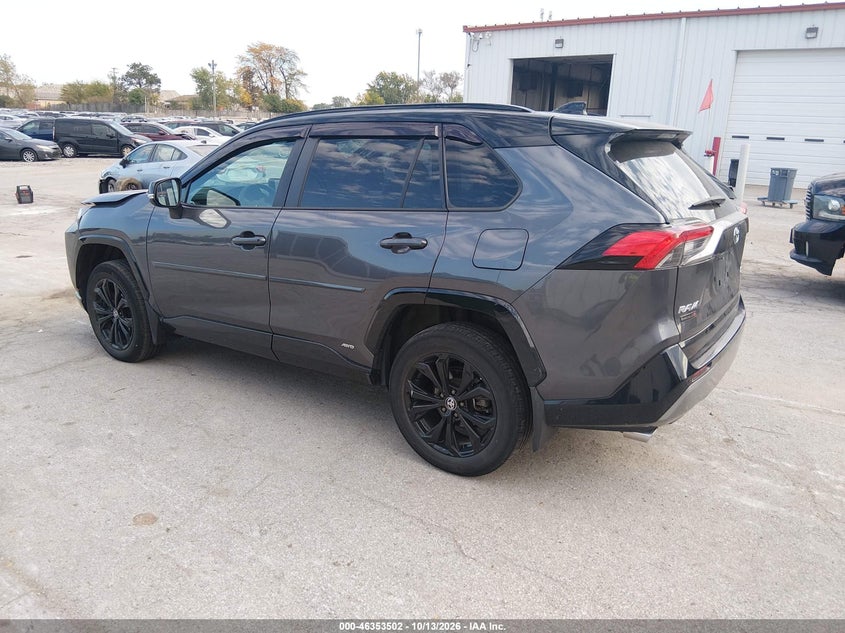 Vin: 4t3e6rfvxpu125590, lot: 46853768, toyota rav4 hybrid xse 20233