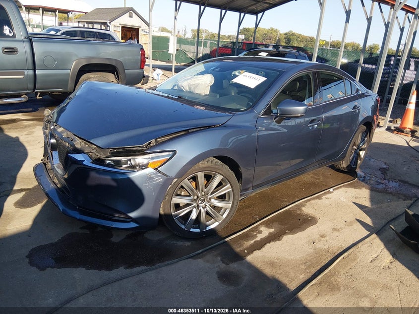 Vin: jm1gl1vm2j1310346, lot: 46853777, mazda mazda6 touring 20182