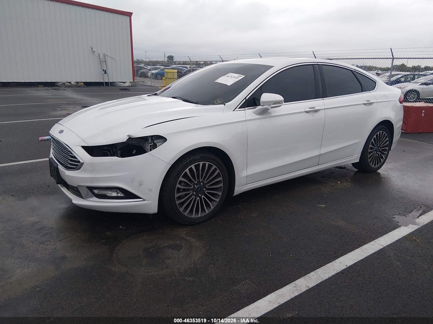 2018 Ford Fusion Titanium, Front End, IAAI, VIN 3FA6P0D94JR234454 — photo 2