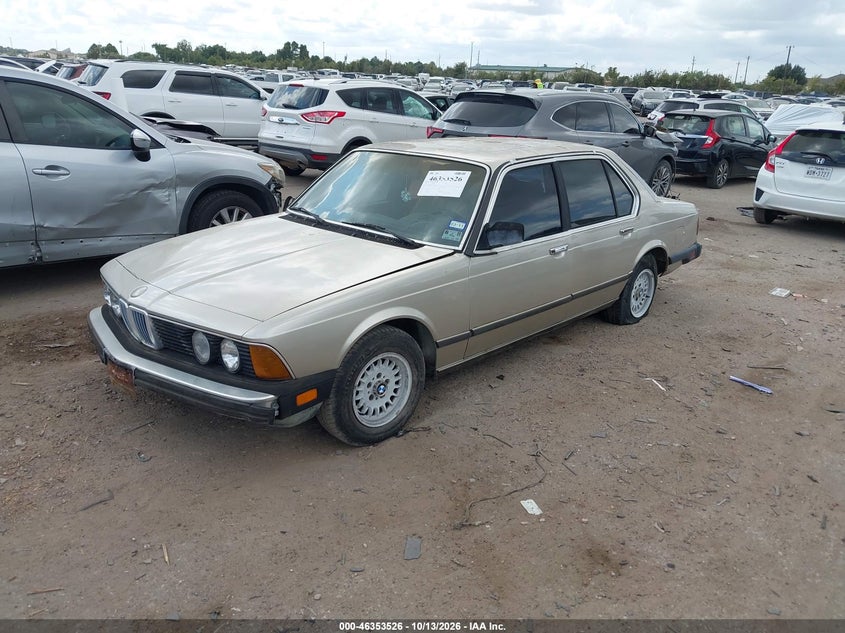 BMW 733 1983 VIN WBAFF8409D7852147