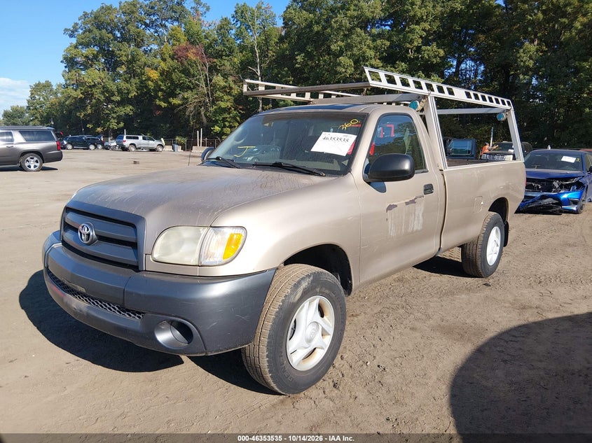 2003 Toyota Tundra, Left Rear, IAAI, VIN 5TBJN32193S356583 — photo 2