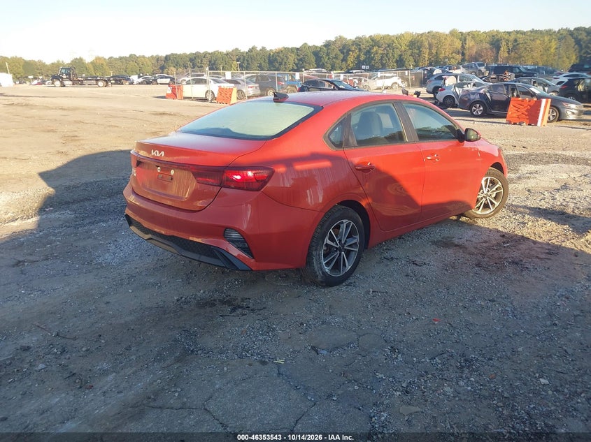 Vin: 3kpf24ad6ne471811, lot: 46853809, kia forte lxs 20224