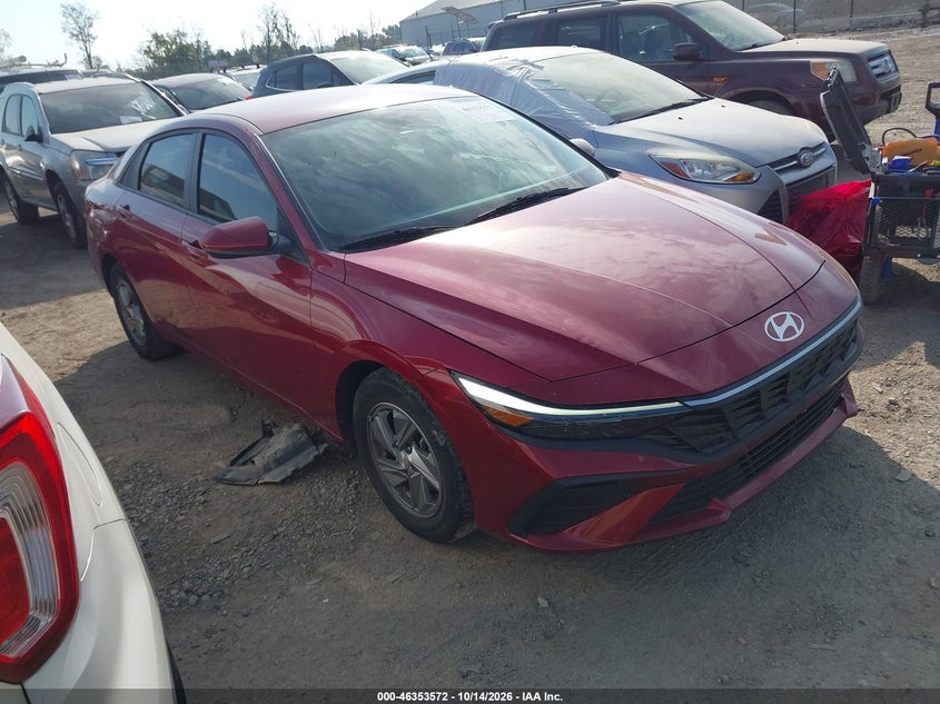 Vin: kmhll4dg4su936732, lot: 46853838, hyundai elantra se 20251