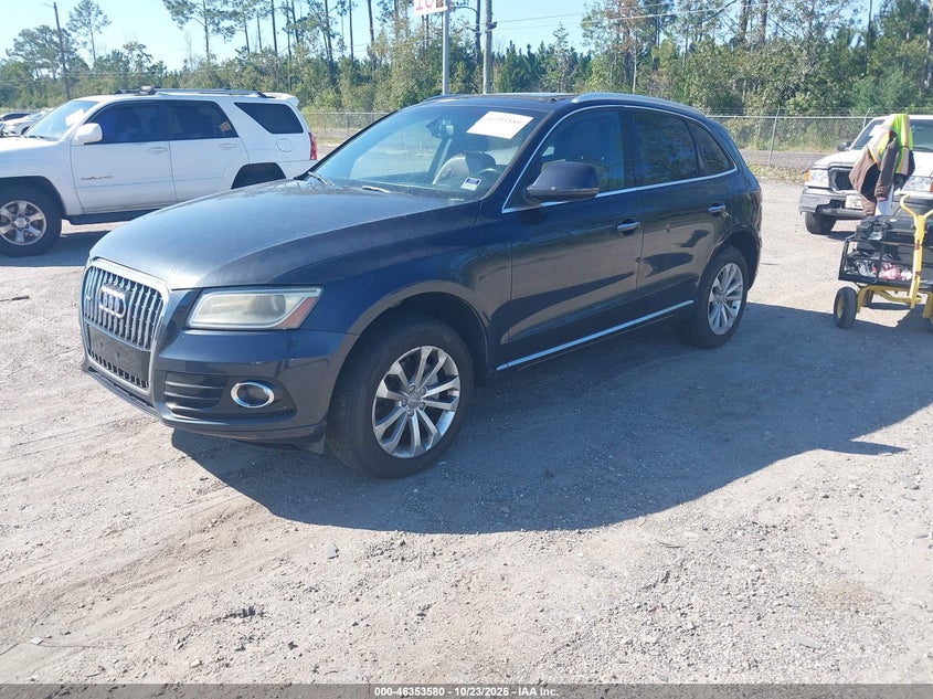 Vin: wa1cfafp6fa012950, lot: 46853846, audi q5 2.0t premium 20152