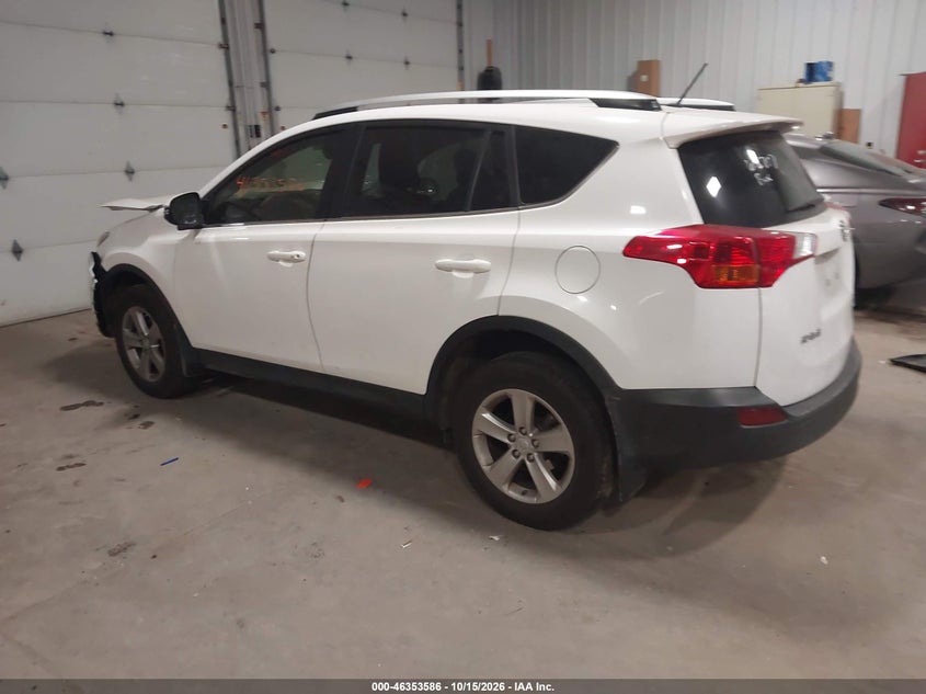 Vin: jtmrfrev4dd024606, lot: 46853852, toyota rav4 xle 20133