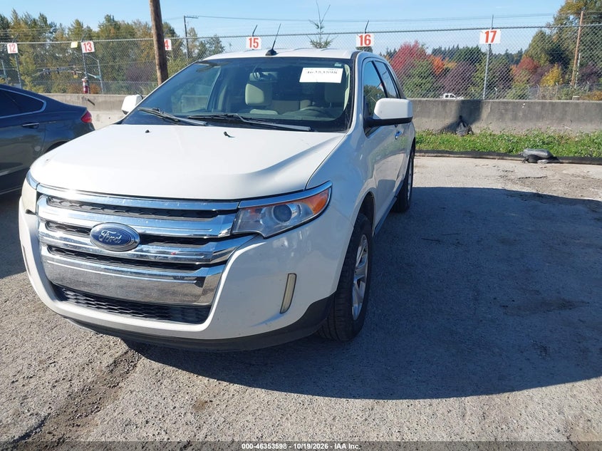 Vin: 2fmdk4jc0bba10262, lot: 46853864, ford edge sel 20112