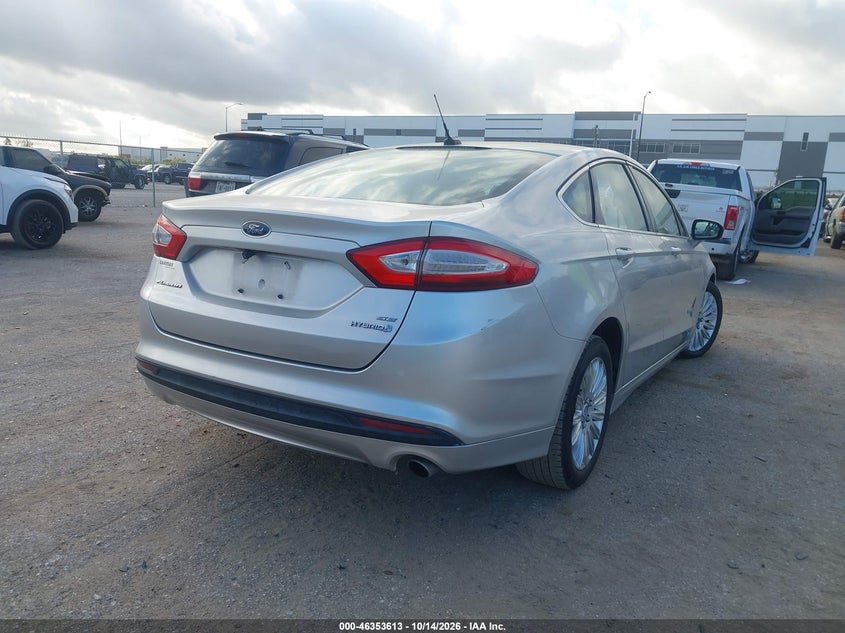 Vin: 3fa6p0luxdr248529, lot: 46853879, ford fusion hybrid se 20134