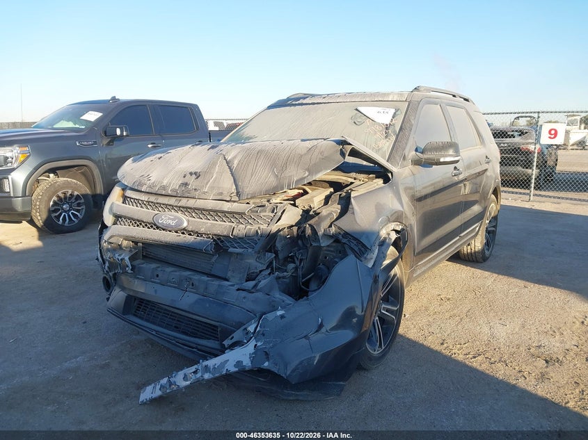 Vin: 1fm5k8gt1fgb88974, lot: 46853901, ford explorer sport 20152