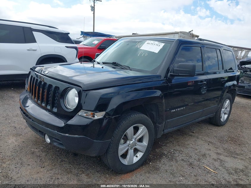 Vin: 1c4njpfb7fd209984, lot: 46853967, jeep patriot latitude 20152