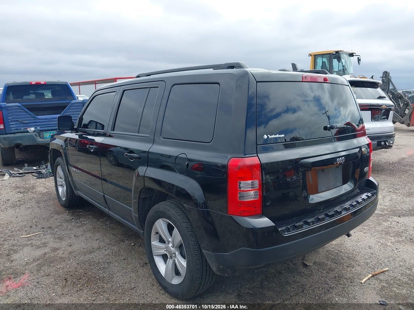 Vin: 1c4njpfb7fd209984, lot: 46853967, jeep patriot latitude 20153