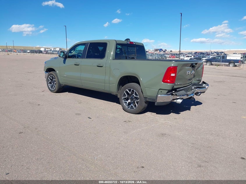 Vin: 1c6srfjp2tn322506, lot: 46853988, ram 1500 laramie  4x4 5'7 box 20263