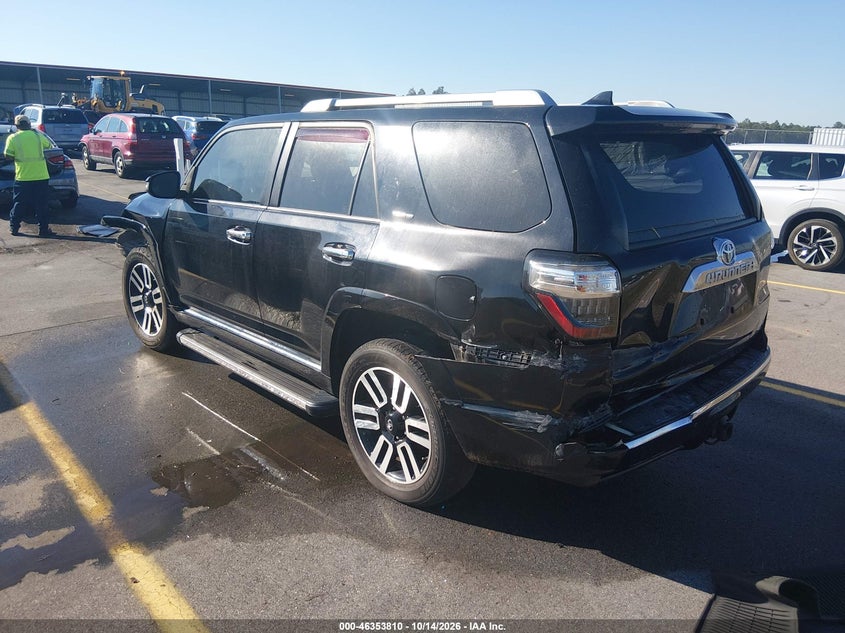 Vin: jtezu5jr0l5222420, lot: 46854076, toyota 4runner limited 20203