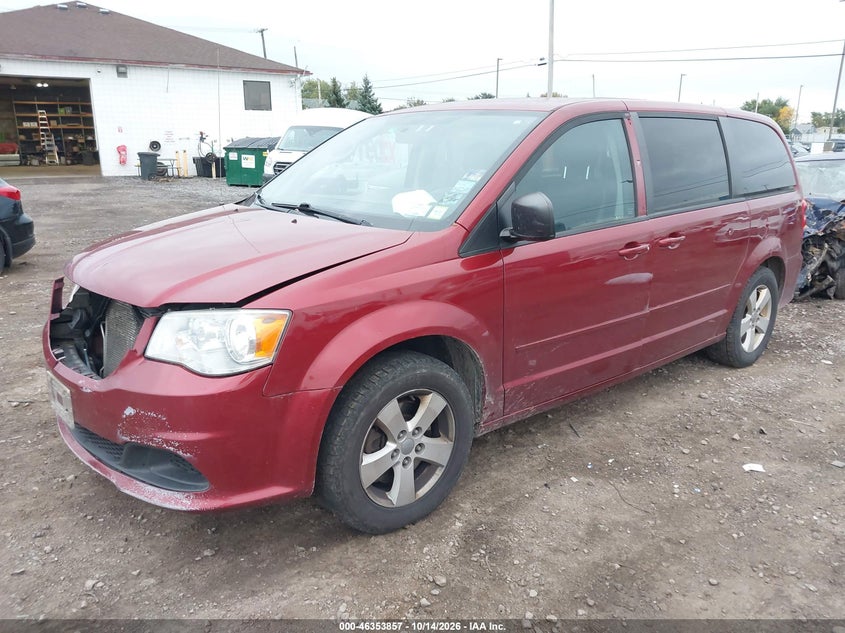 Vin: 2c4rdgbg1gr117519, lot: 46854123, dodge grand caravan se 20162