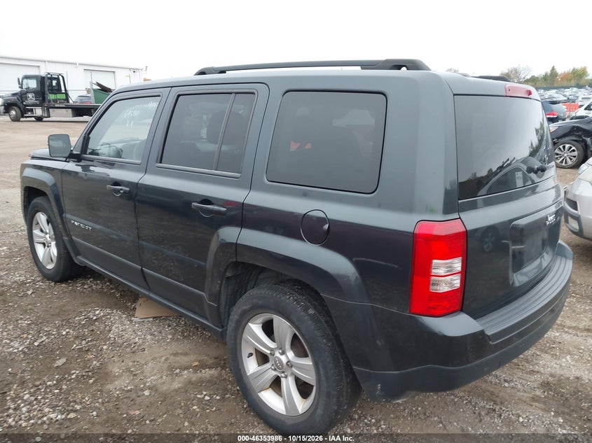 Vin: 1c4njpbb5ed645110, lot: 46854252, jeep patriot sport 20143
