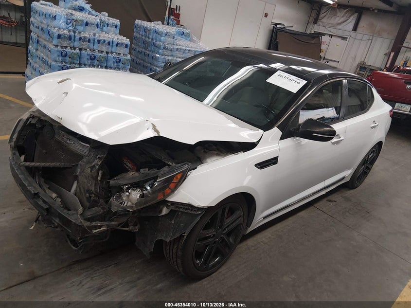 Vin: 5xxgr4a6xdg206915, lot: 46854276, kia optima sx 20132