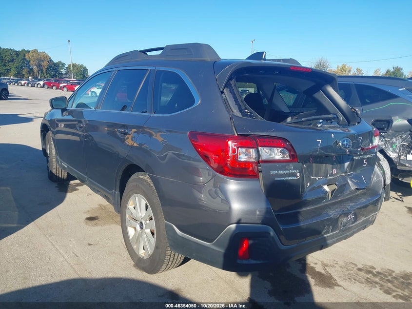 Vin: 4s4bsafc8k3313448, lot: 46854316, subaru outback 2.5i premium 20193