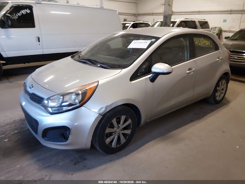 Vin: knadn5a34d6172394, lot: 46854414, kia rio ex 20132