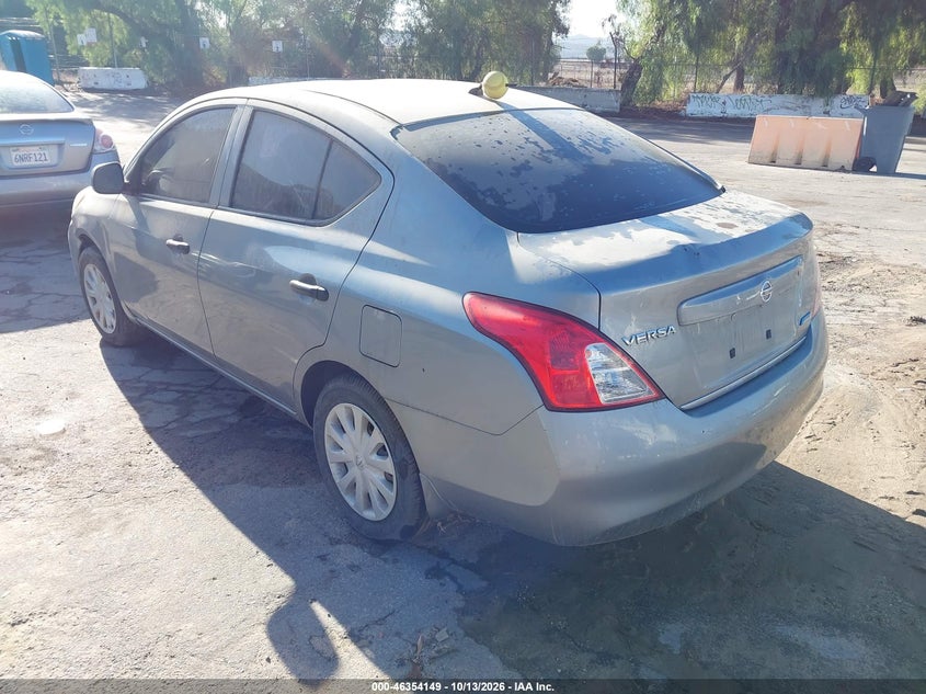 Vin: 3n1cn7ap5cl857282, lot: 46854415, nissan versa 1.6 s 20123