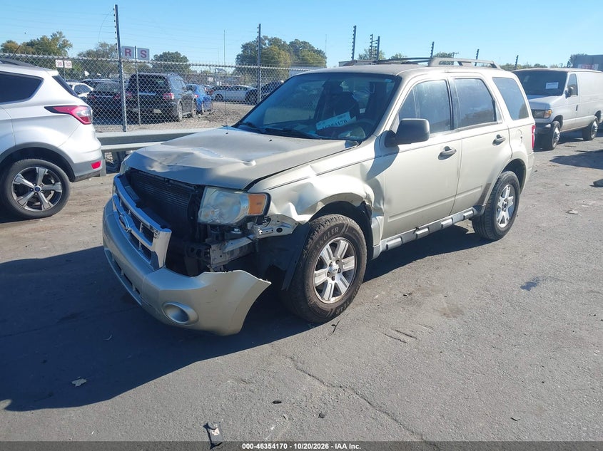 Vin: 1fmcu0c77bkc48307, lot: 46854436, ford escape xls 20112