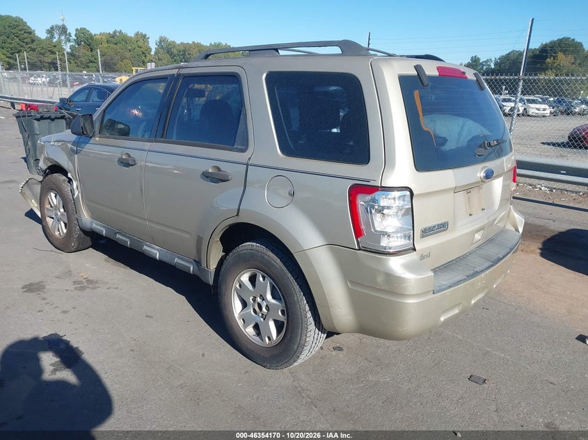 Vin: 1fmcu0c77bkc48307, lot: 46854436, ford escape xls 20113