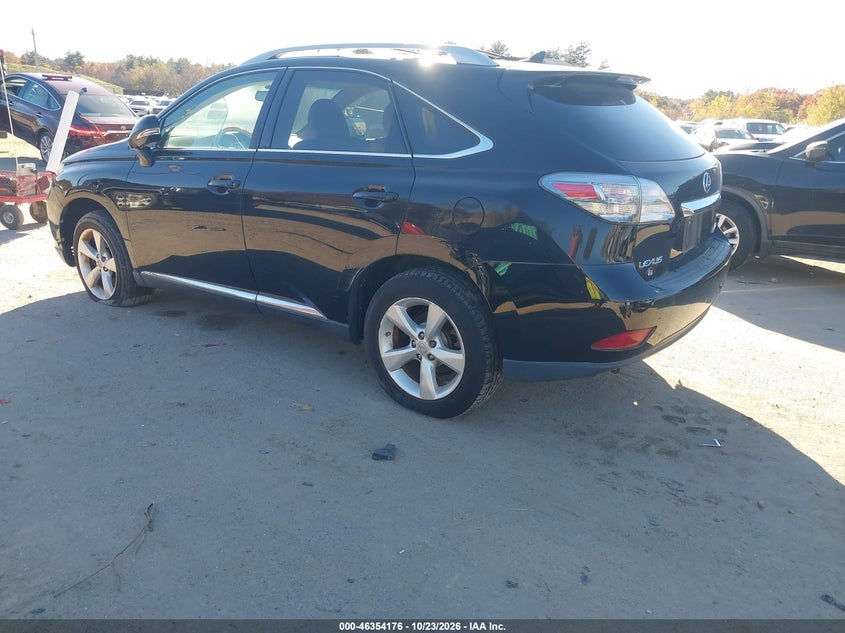 Vin: 2t2bk1ba5ac063578, lot: 46854442, lexus rx 350 20103