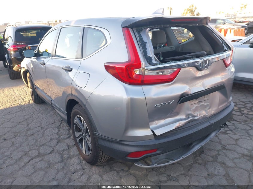 Vin: 2hkrw5h31kh407638, lot: 46854454, honda cr-v lx 20193
