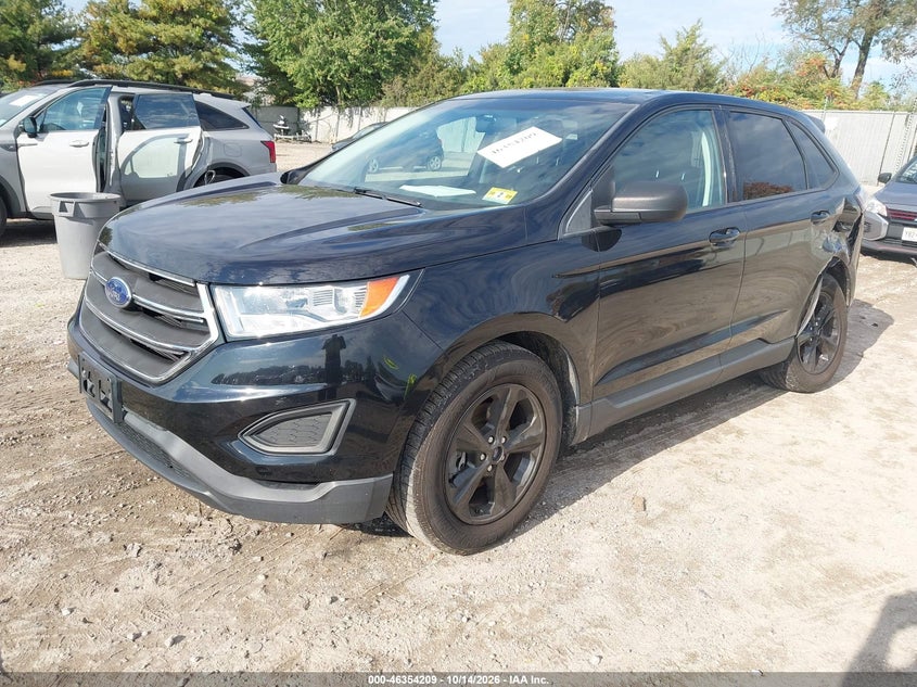 Vin: 2fmpk3g96gbc52791, lot: 46854475, ford edge se 20162