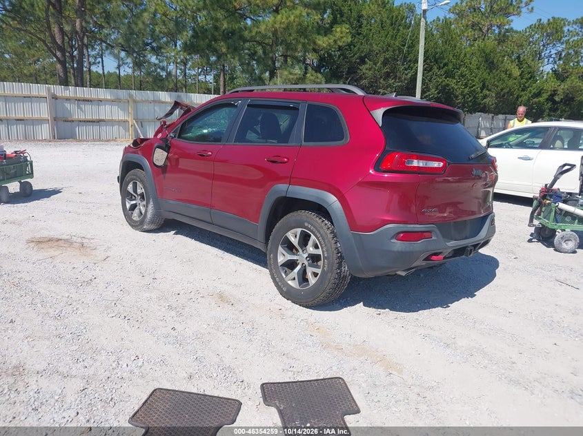 Vin: 1c4pjmbs0gw114881, lot: 46854525, jeep cherokee trailhawk 20163