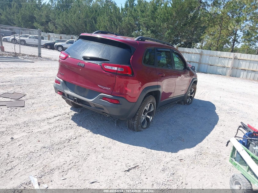 Vin: 1c4pjmbs0gw114881, lot: 46854525, jeep cherokee trailhawk 20164