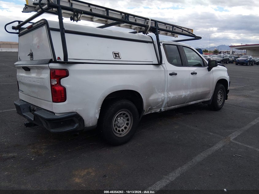 Vin: 1gcrwaeh7lz101675, lot: 46854529, chevrolet silverado 1500 2wd  standard bed wt 20204