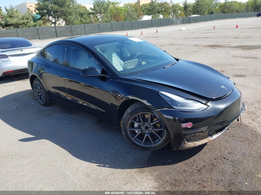 Vin: 5yj3e1ea3nf361947, lot: 46854553, tesla model 3 rear-wheel drive 2022 img_1