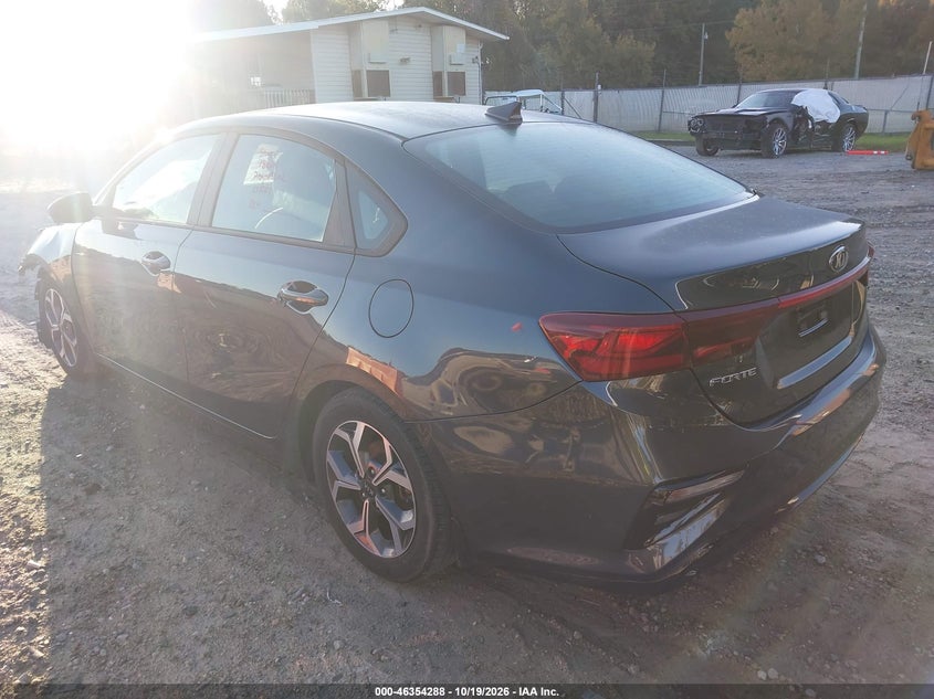 Vin: 3kpf24ad6le212264, lot: 46854554, kia forte lxs 20203