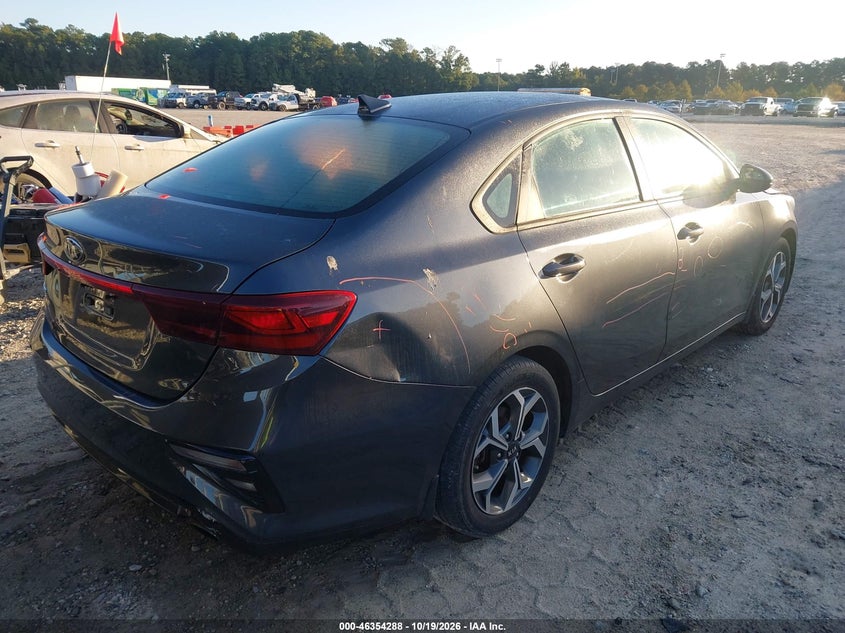 Vin: 3kpf24ad6le212264, lot: 46854554, kia forte lxs 20204