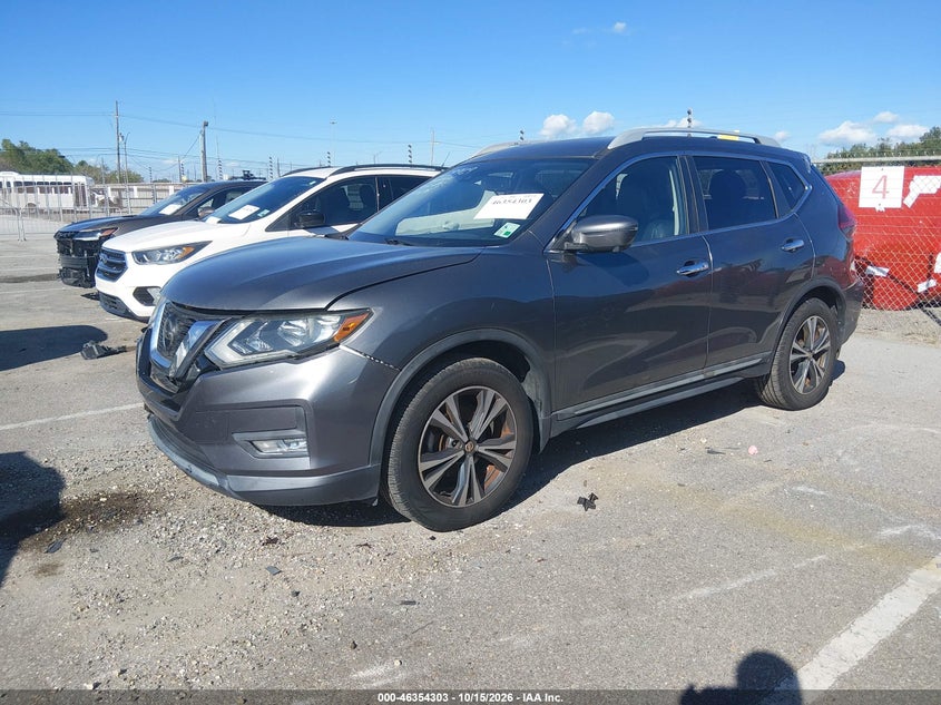 2018 Nissan Rogue Sl, Rear, IAAI, VIN 5N1AT2MT6JC833096 — photo 2