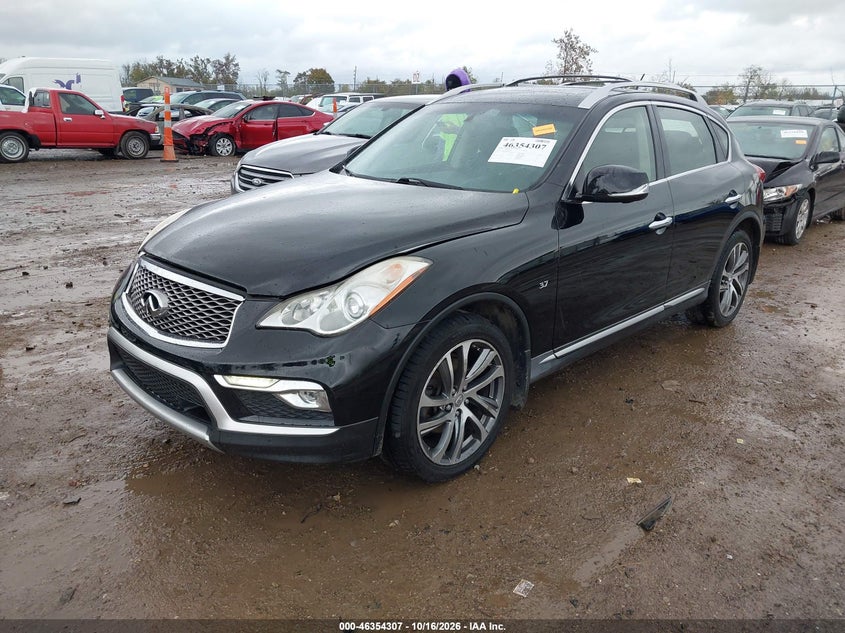Vin: jn1bj0rr9hm405708, lot: 46854573, infiniti qx50 20172