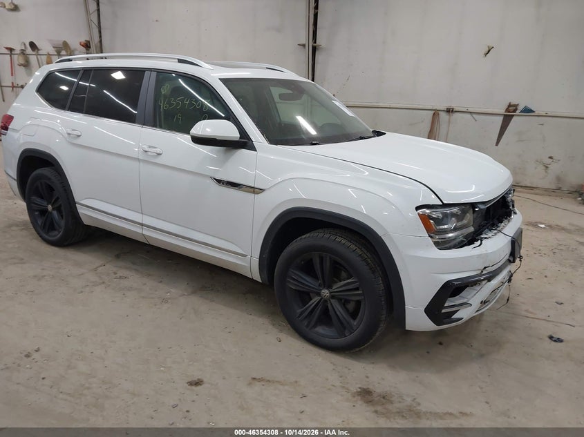 2019 VOLKSWAGEN ATLAS 3.6L V6 SE W/TECHNOLOGY R-LINE